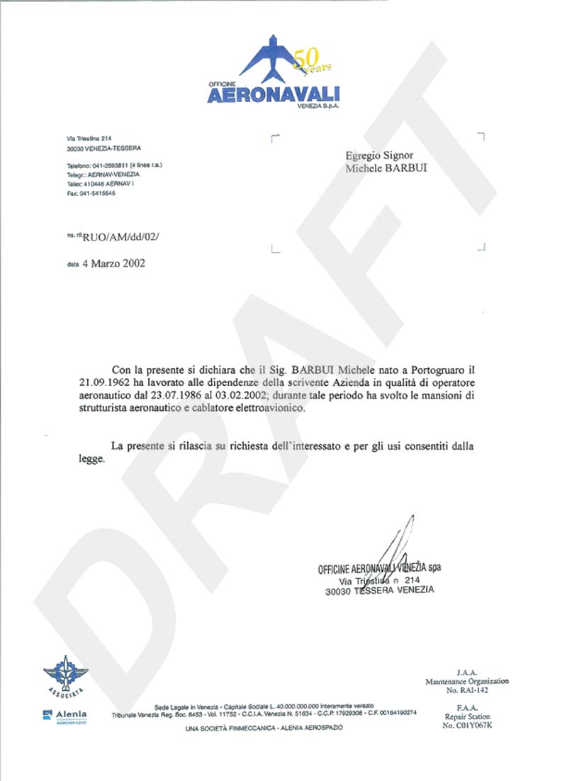 credenziali Officine Aeronavali old
